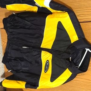 Young boys jacket for snowmobiling.